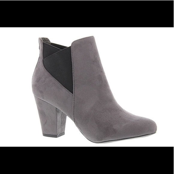 BCBGeneration bootie gray black heel Chelsea 5.5 - Picture 2 of 3